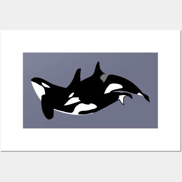 Orca Whale Wild Animals Wall Art by LucentJourneys